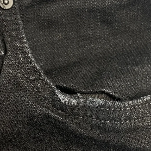 MOTHER High Waisted Rider Skip Jean in Not Guilty Size 24 - Picture 9 of 13